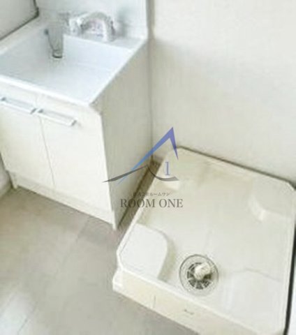 洗面設備　洗面台です。