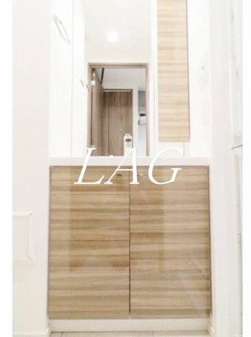 洗面設備　洗面台です。