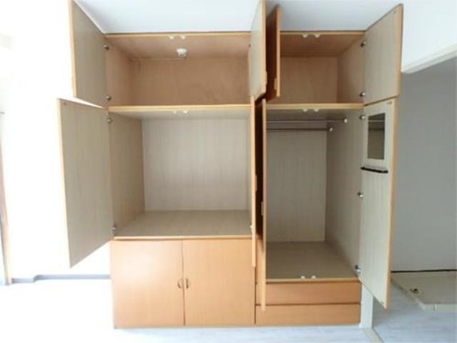 収納　収納もたっぷり