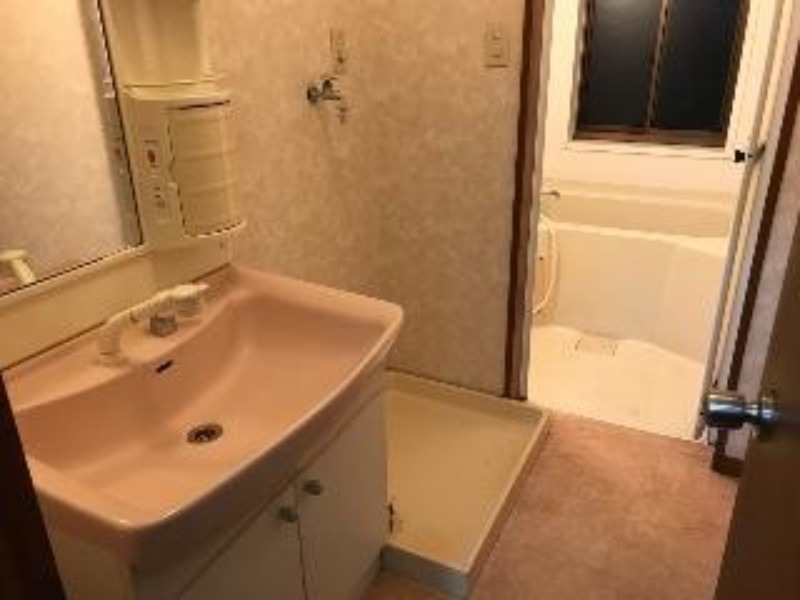 洗面設備　図面と現状に相違がある場合には現状を優先