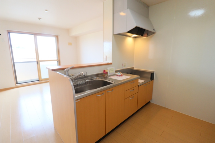 キッチン　対面カウンターキッチン（浄水器付）