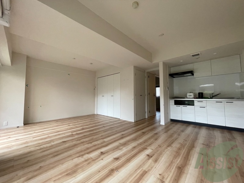 その他部屋・スペース　反対側からＬＤＫを撮影しました。家族団欒の場ですね。