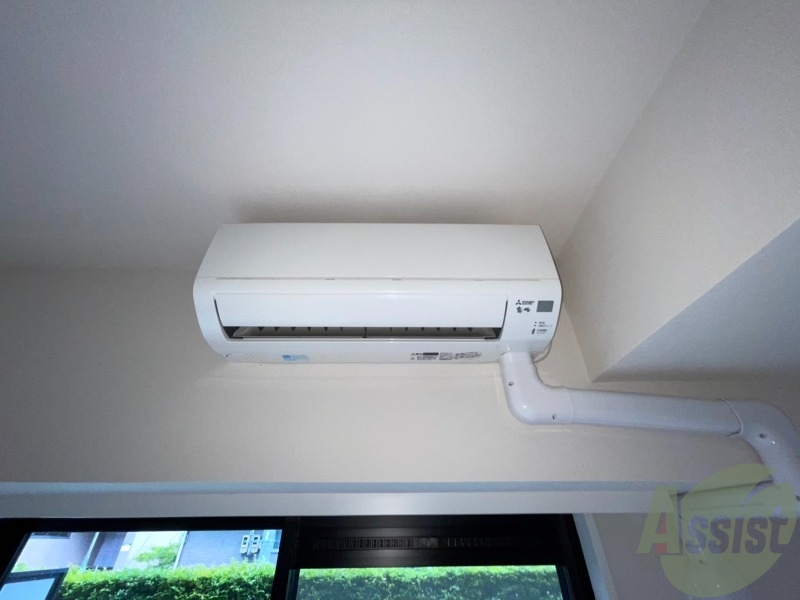 その他設備　エアコンが付いていますので寒暖対策もばっちり。