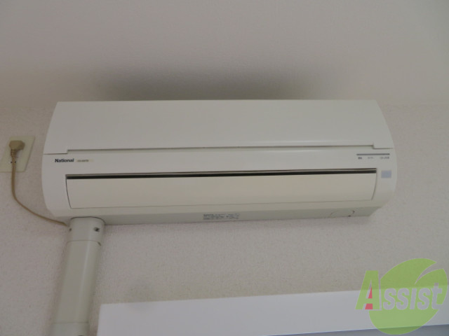 その他設備　エアコンが設置してありますので、寒暖対策もばっちり。