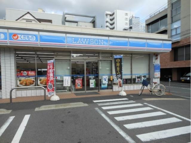 コンビニ　ローソン 広島東白島店（コンビニ）まで450m