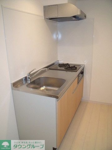 キッチン　２口ガスコンロシステムキッチン