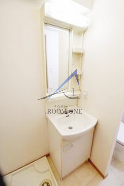 洗面設備　洗面台です。