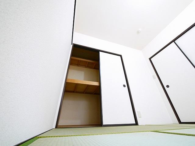 収納　十分な収納スペースがあります