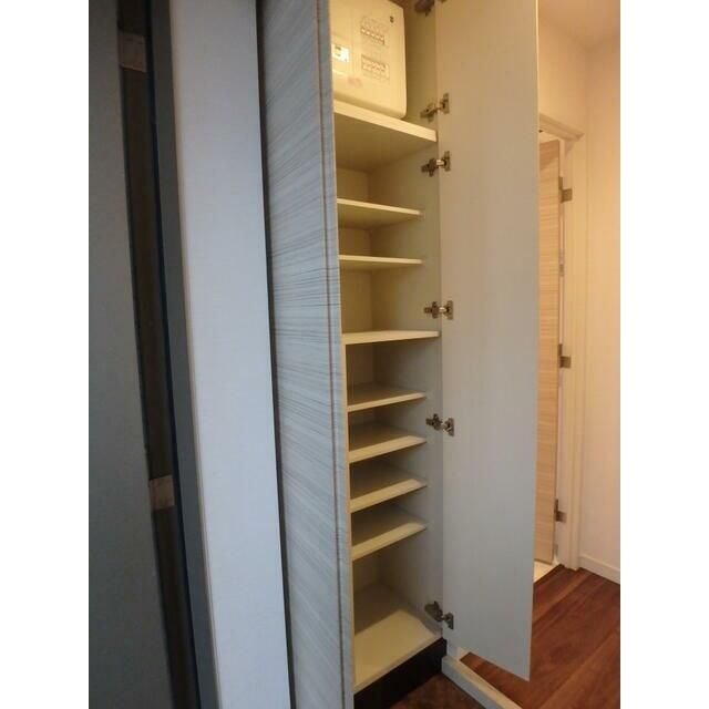 収納　ちょっとした収納スペースも充実しています