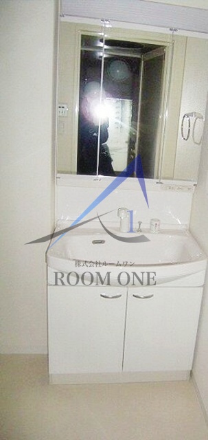 洗面設備　洗面台です。