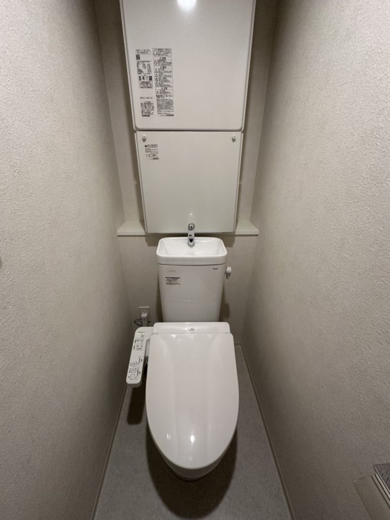トイレ　トイレもきれいです