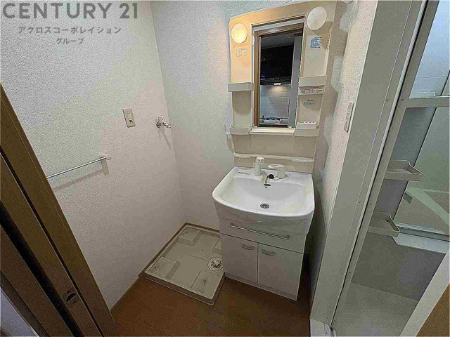 洗面設備　洗髪洗面化粧台付き♪