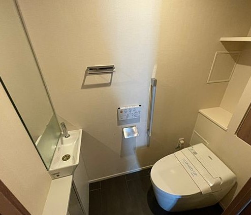 トイレ　トイレもきれいです