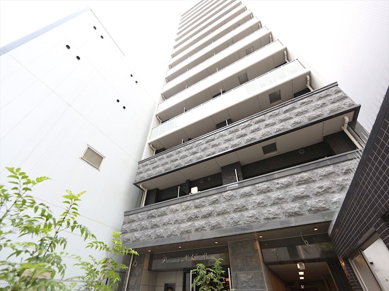 建物外観　外観　分譲賃貸　オートロック　宅配ＢＯＸ　防犯カメラ