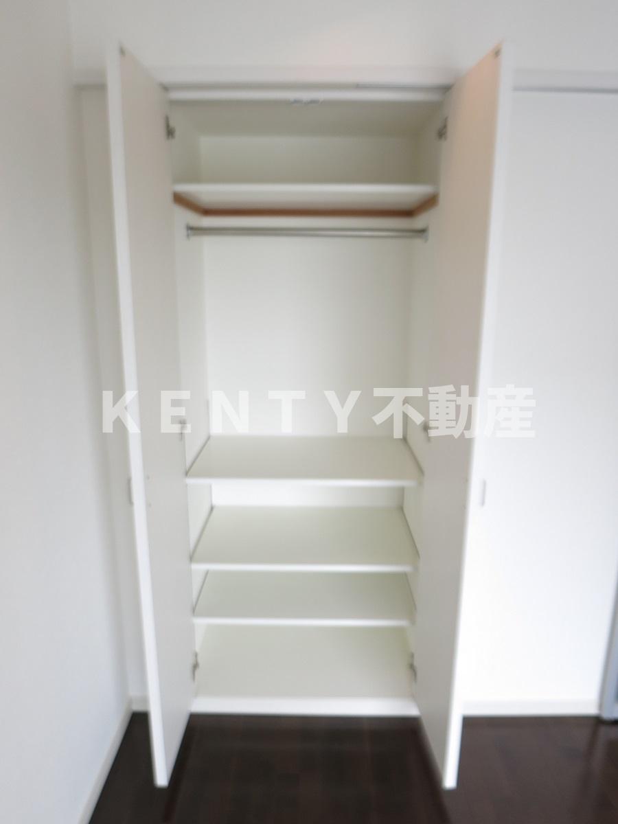 収納　収納があります