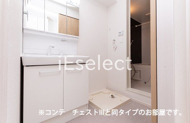 洗面設備　※同仕様の画像の為、実際とは異なります
