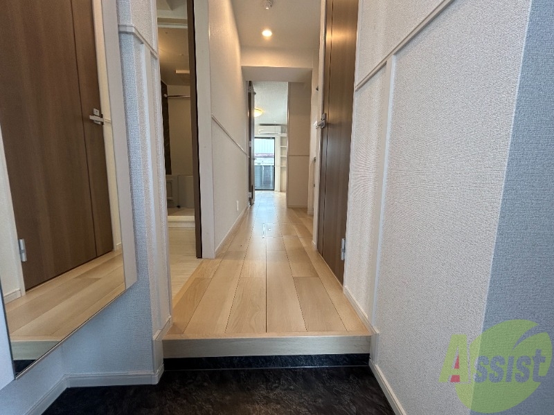 玄関　玄関の様子になります。広々としていましたよ。