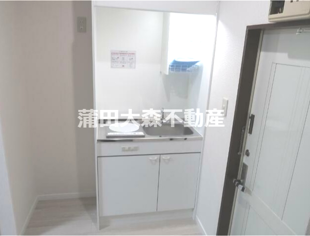 キッチン　IHキッチン　冷蔵庫置き場