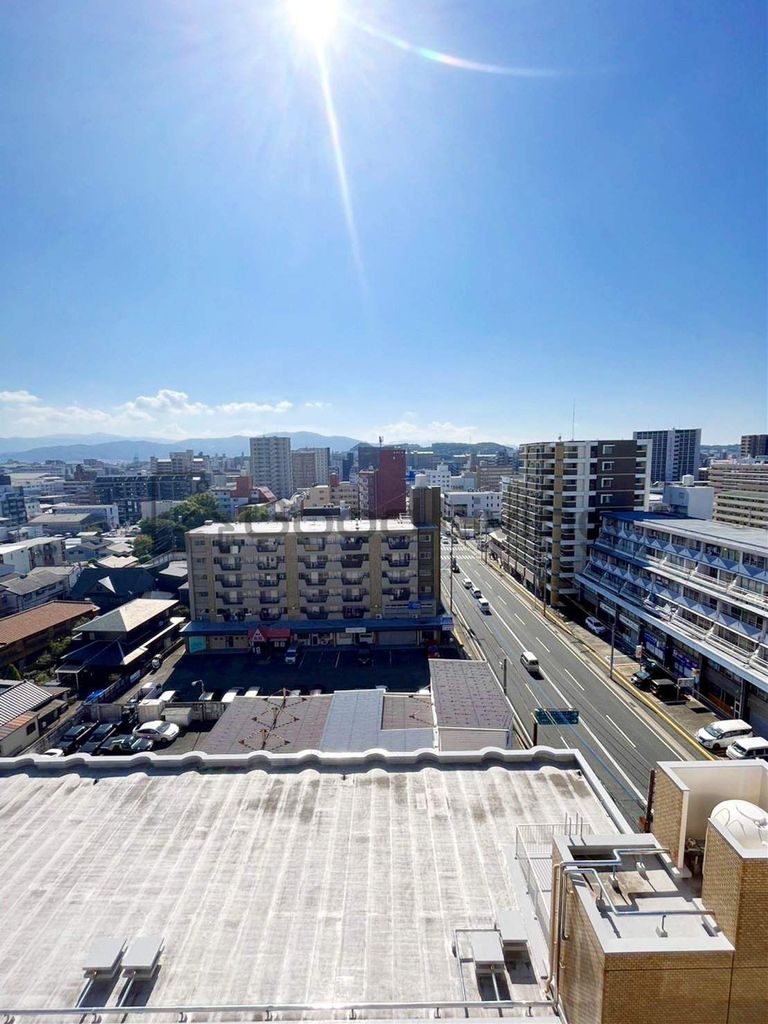 眺望　日当たり最高です