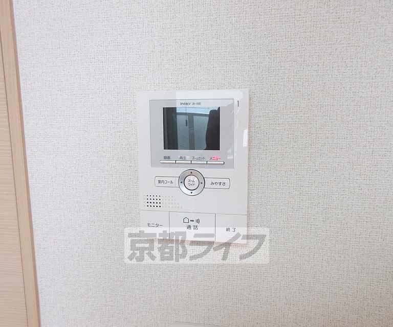 セキュリティ　モニターつきで安心！