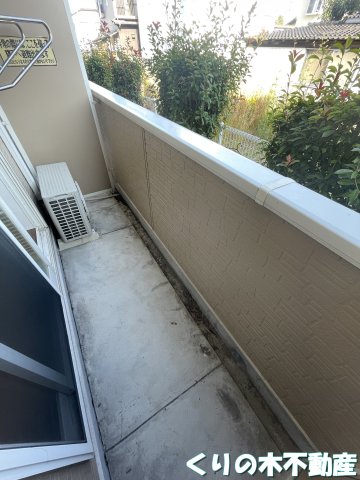 バルコニー　同タイプのお部屋です（現況を優先します）