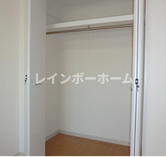 収納　大きなスペースがあり、収納には困りません