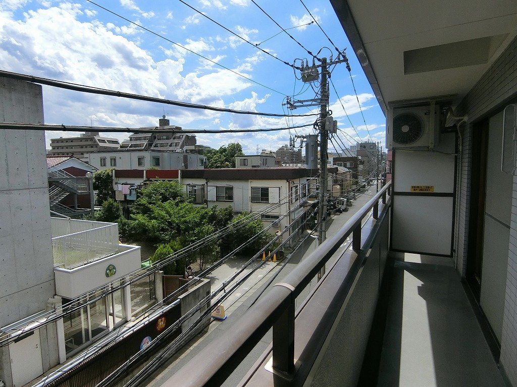 バルコニー　南向きバルコニー　最上階