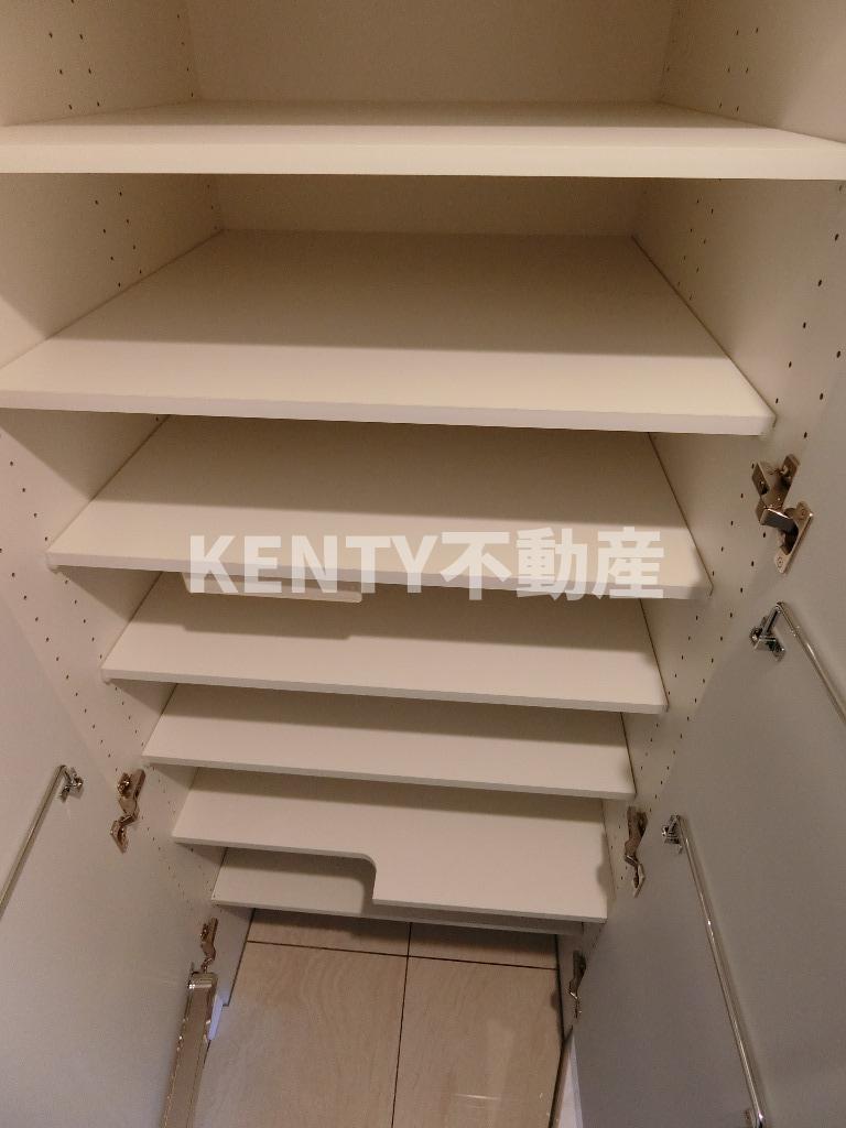 収納　収納のためのスペースです