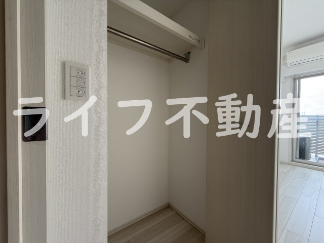 収納　収納のためのスペースです