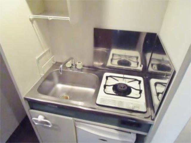 キッチン　ガスコンロ付き