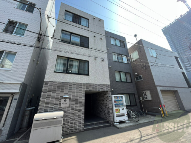 建物外観　札幌市東区北八条東「クレール」