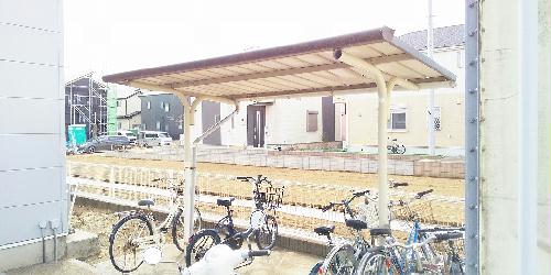 その他共有部分　屋根付き駐輪場