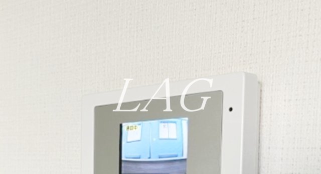 セキュリティ　モニター付インターフォンです。