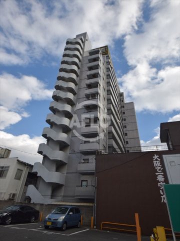建物外観　マンションタワーサイド　外観