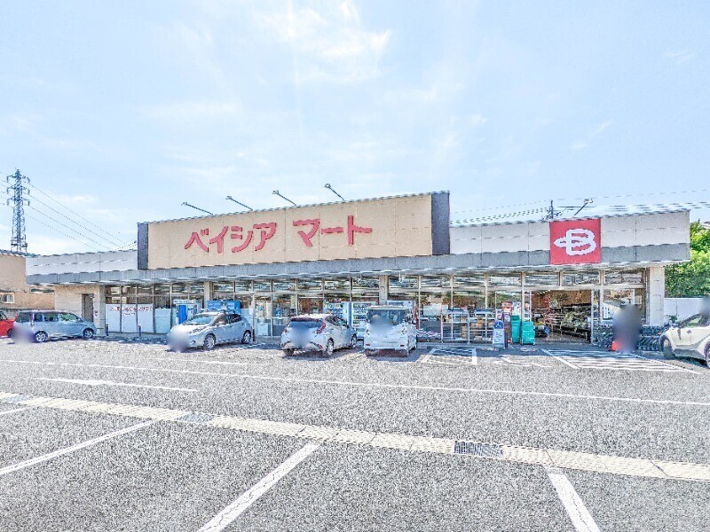 スーパー　ベイシアマート前橋六供店（スーパー）まで451m