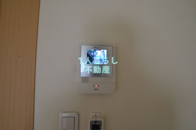 セキュリティ　モニター付きインターホンです