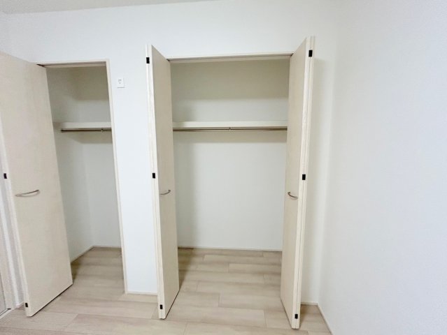 収納　しっかり収納スペースも確保。使いやすいお部屋です。