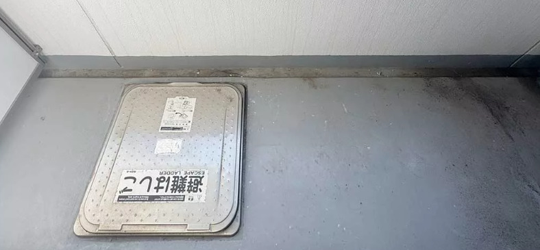 バルコニー　※別部屋の参考写真です。