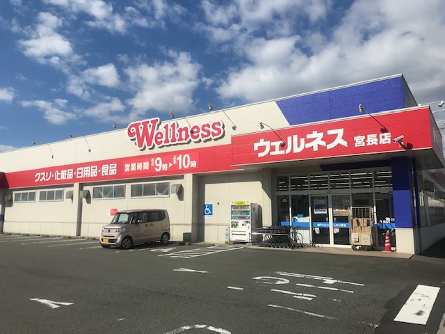 ドラックストア　ウェルネス宮長店（ドラッグストア）まで1013m