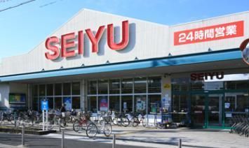スーパー　西友葛飾新宿店（スーパー）まで587m