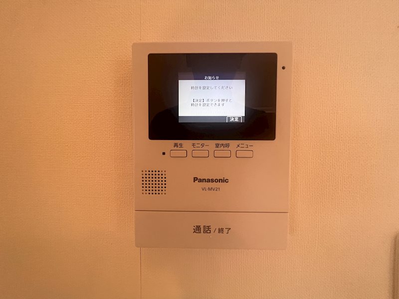 セキュリティ　別号室の参考写真となります