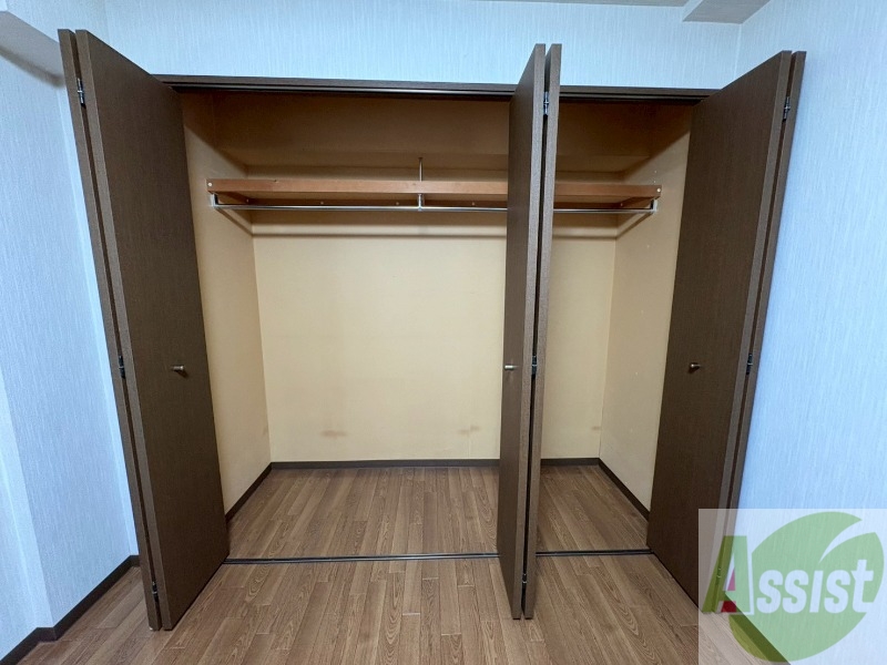 収納　収納もバッチリあるのでお部屋が片付きますよ！