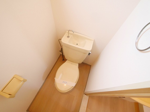 トイレ　ゆったりとした空間のトイレです