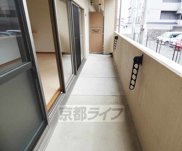 バルコニー　日当たり良好。