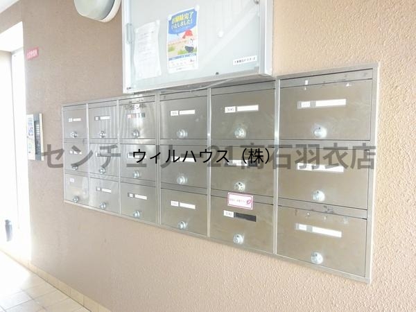 エントランス　郵便ポスト！