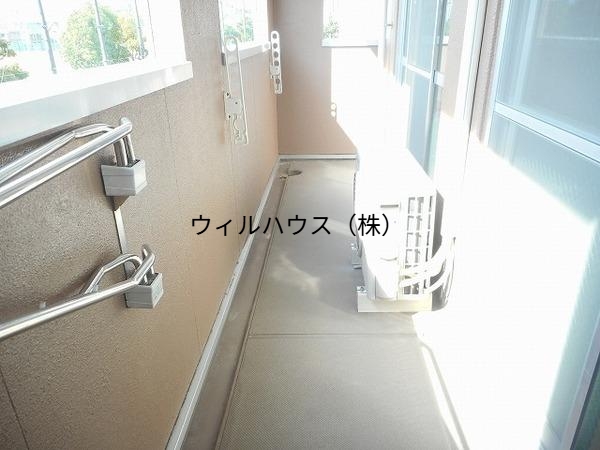 バルコニー　日当たり良好！