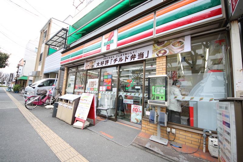 コンビニ　セブンイレブン・大阪鴫野西５丁目店（コンビニ）まで463m