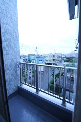 バルコニー　施工中
