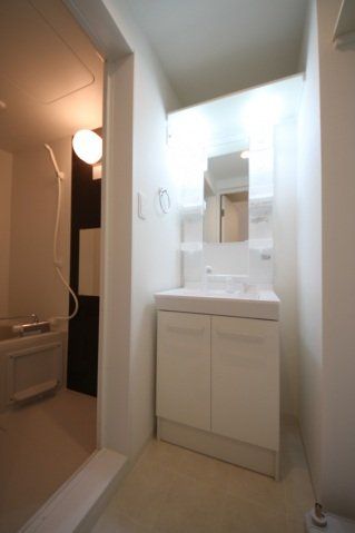 洗面設備　同タイプのお部屋です