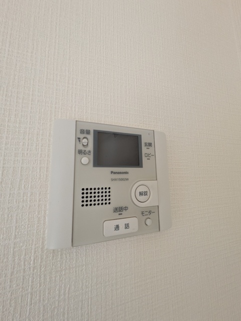 セキュリティ　モニター付きインターホン